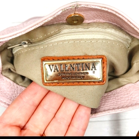 Valentina MiniBucket Leather Tassel Crossbody - Picture 6 of 7